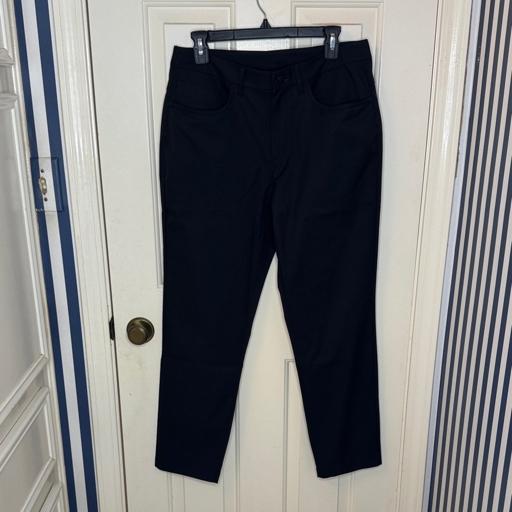 Men's Black Tailored Dress Pants - Smart Everyday Wear
